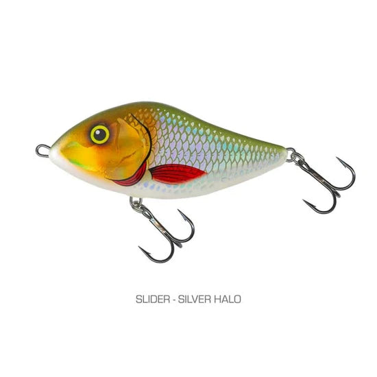 Vobler Salmo Slider 10cm, 36g, Floating, Silver Holo, 1buc/pac