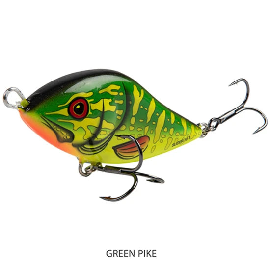 Vobler Salmo Slider Floating, Green Pike, 7cm, 17gr, 1buc/pac