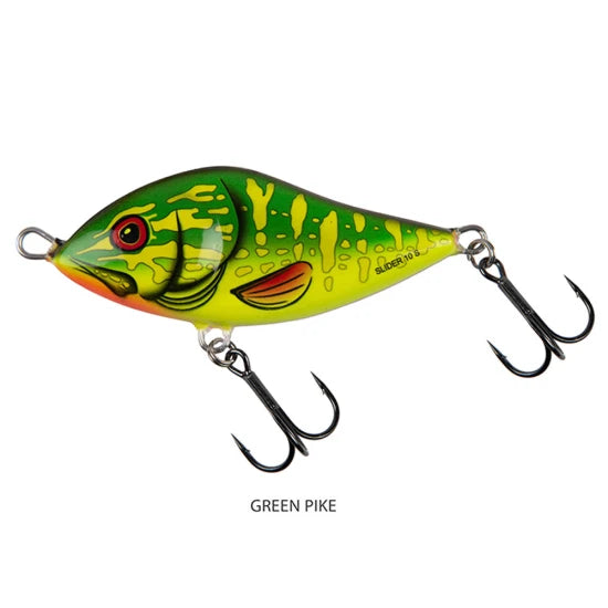 Vobler Salmo Slider Sinking, Green Pike, 7cm, 20gr, 1buc/pac