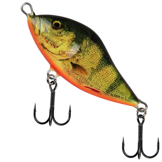 Vobler Salmo Slider Sinking, Real Hot Perch, 5cm, 8.3gr, 1buc/pac