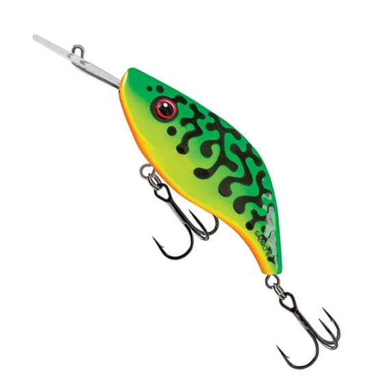 Vobler Salmo Sparky Shad - Floating, 4cm, 3.5g, Green Tiger, 1buc/pac