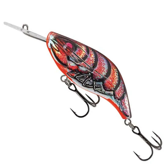 Vobler Salmo Sparky Shad - Floating, 4cm, 3.5g, Holographic Crawdad, 1buc/pac