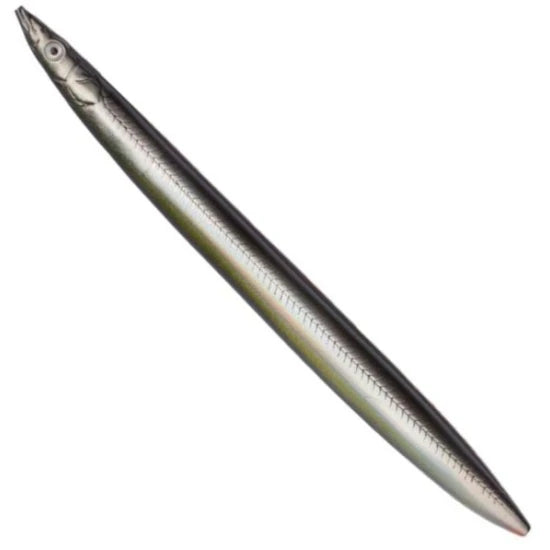 Vobler Savage Gear 3d Line Thru Sandeel, Black Ghost, 15g, 11cm, 1buc/pac