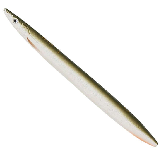 Vobler Savage Gear 3d Line Thru Sandeel, Matt White Tobis, 15g, 11cm, 1buc/pac