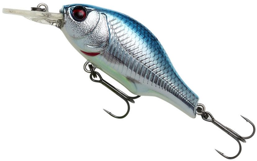 Vobler SAVAGE GEAR Gravity Crank MR Floating, Blue Chrome, 9g, 5.8cm, 1buc/pac