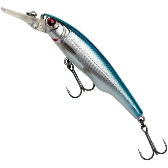 Vobler Savage Gear Gravity Twitch Suspending Mr Floating, Blue Chrome, 8.3cm, 10g, 1buc/pac