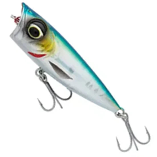 Vobler Savage Gear Micro Popper 5.5cm, 5.4g, Blue Green, 1buc/pac