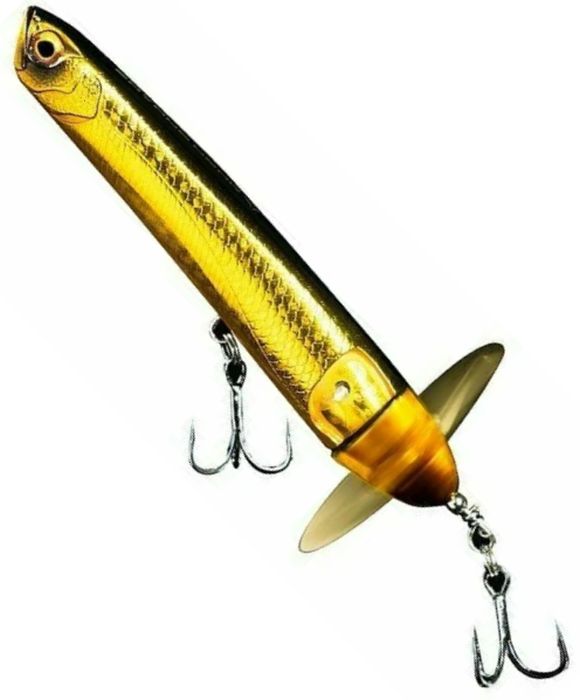 Vobler SAVAGE GEAR Prop Walker Wobbler, Golden Shiner, 21g, 10cm, 1buc/pac