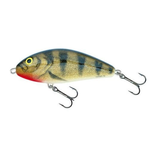 Vobler Salmo Fatso F10f Ep Emerald Perch 10cm 48g