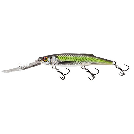 Vobler Salmo Freediver Super Deep Runner SILVER CHARTREUSE SHAD QFD006