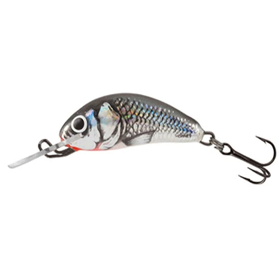 Vobler Salmo Hornet Sinking 2.5 Cm Holographic Grey Shiner 1.5 Gr H2s