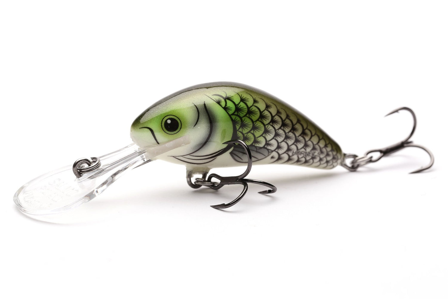 Vobler Salmo Hornet H2S Olive Hot Spot, 2.5cm, 1.5g