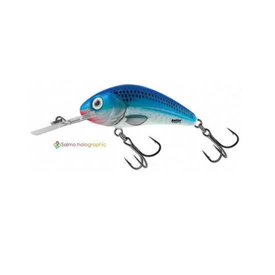 Vobler Salmo Hornet Rattlin H6.5F Holographic Blue Sky 6.5cm 20g
