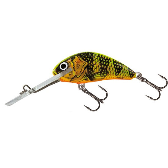 Vobler Salmo Hornet Super Deep Runner GOLD FLUO PERCH QHT092