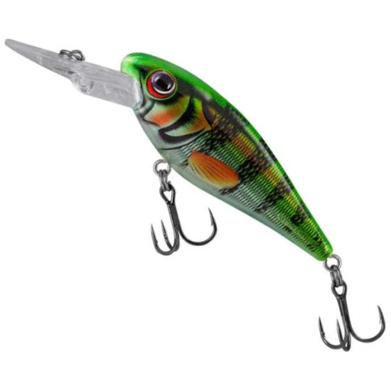 Vobler Salmo Rattlin Executor Floating, Clear Hot Perch, 5cm, 1buc/pac