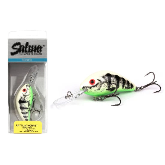 Vobler Salmo Rattlin Hornet Floating Ghost Perch 5.5cm 10.5g