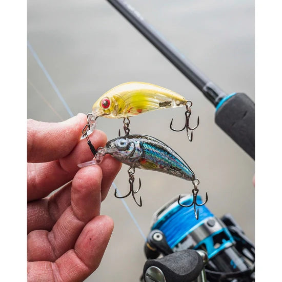 Vobler Salmo Rattlin Hornet Shallow, Clear Holo Smelt, 4.5cm, 5.5g