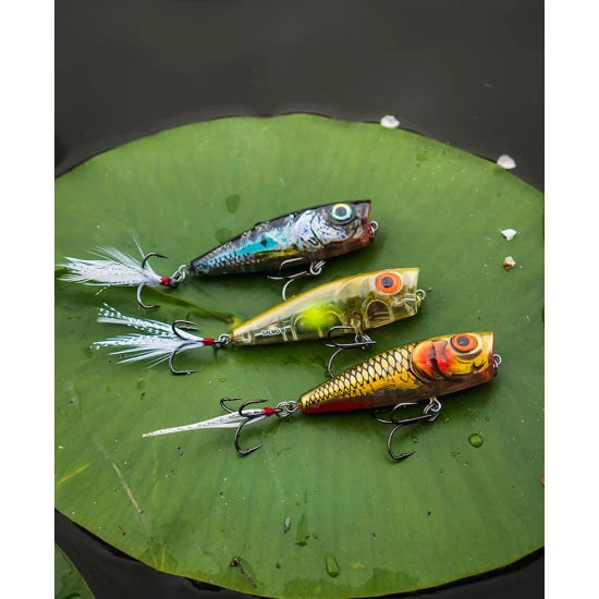 Vobler Salmo Rattlin Pop Clear Golden Prey, 7cm, 12.5g