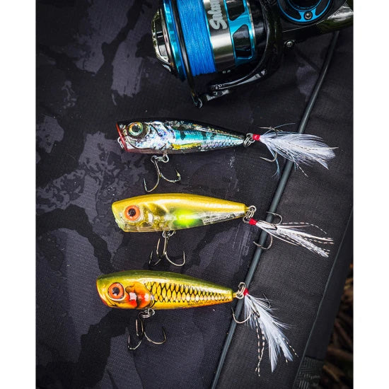 Vobler Salmo Rattlin Pop Clear Golden Prey, 7cm, 12.5g