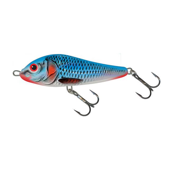 Vobler Salmo Rattlin' Slider Sinking - Bleeding Blue, 8cm, 20g