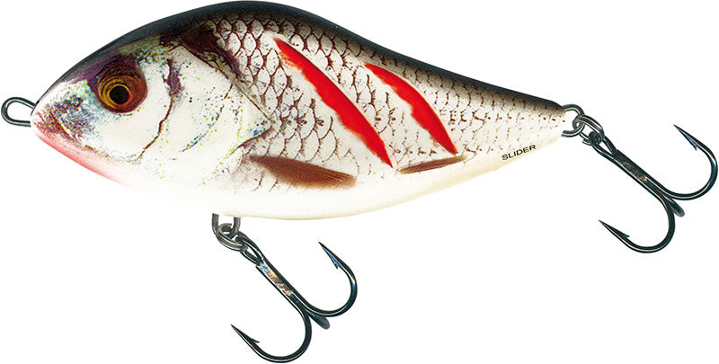 Vobler Salmo Slider Floating Wounded Real Grey Shiner 7cm 17g