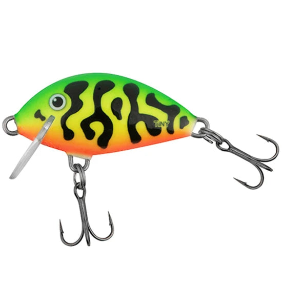 Vobler Salmo Tiny Floating, Green Tiger, 3.0cm, 2.0g