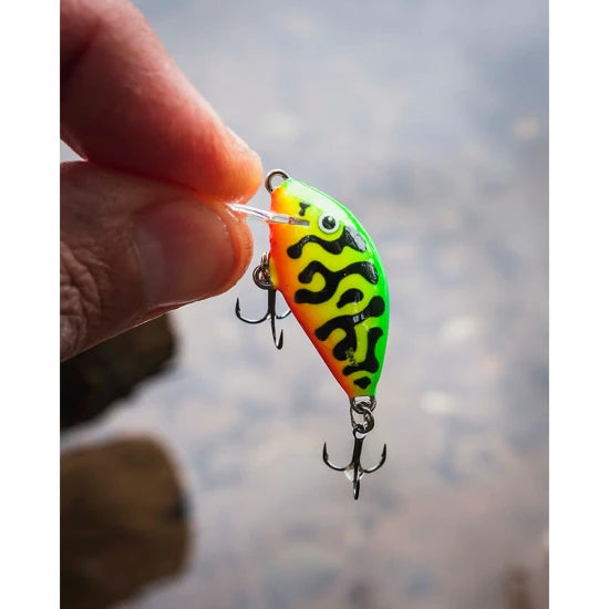 Vobler Salmo Tiny Floating, Green Tiger, 3.0cm, 2.0g