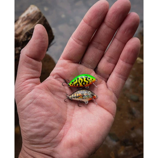 Vobler Salmo Tiny Floating, Green Tiger, 3.0cm, 2.0g