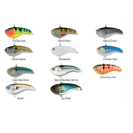 Vobler Sebile Flatt Shad Extra Heavy 6.6cm 20g NATURAL PERCH