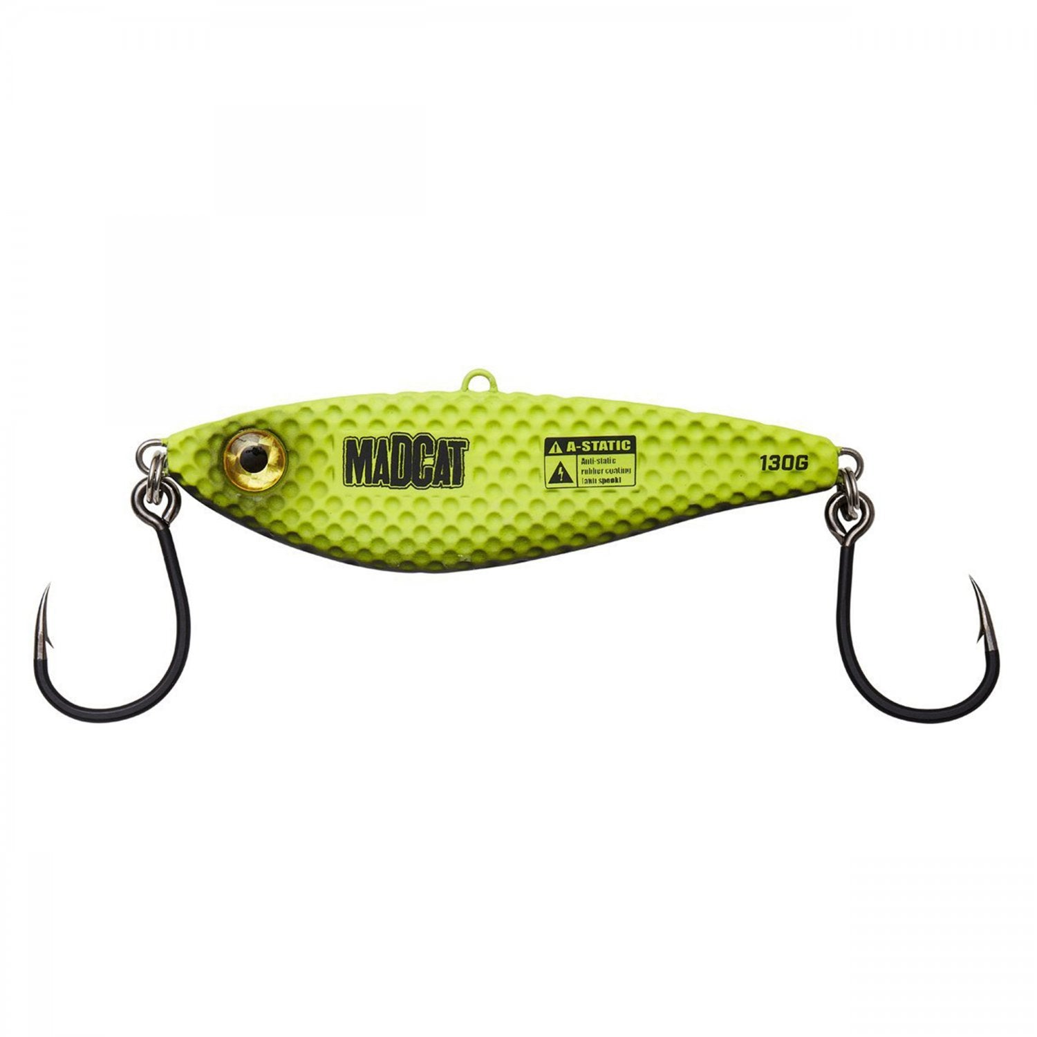 Vobler Somn Vertical Jig Madcat Vibratix Fluo Yellow UV 14cm 130g