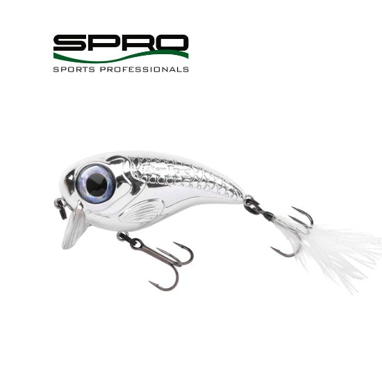 Vobler Spro Fat Iris Slow Floating 6cm 17g MIRROR