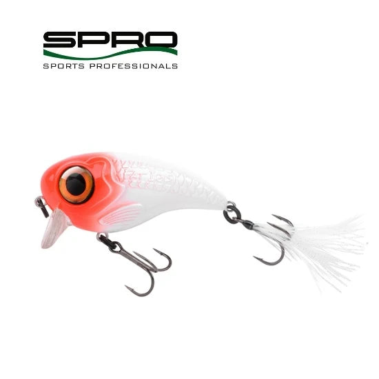 Vobler Spro Fat Iris Slow Floating 6cm 17g Red Head