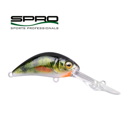 Vobler Spro Ikiru DD Baby Crank 4cm 3g GREEN PERCH