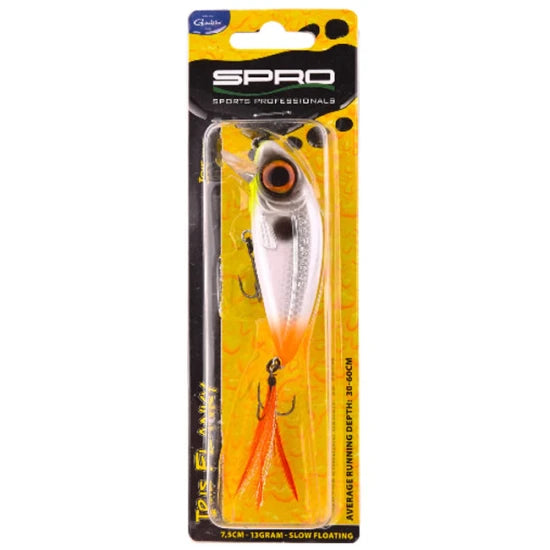 Vobler Spro Iris Flanky Hot Tail, 7.5cm, 13g