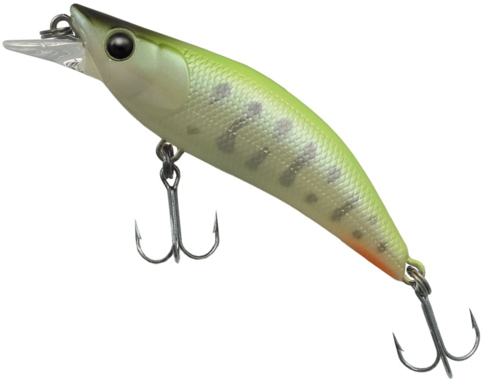 Vobler Tiemco Mukkuri Floating, Chartback Pearl Silver Mark Yamame, 3.4g, 5.2cm