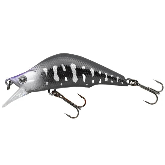 Vobler Tiemco Nabia 50fs, 010 Black Yamame Silver Mark, 5cm, 5.2g