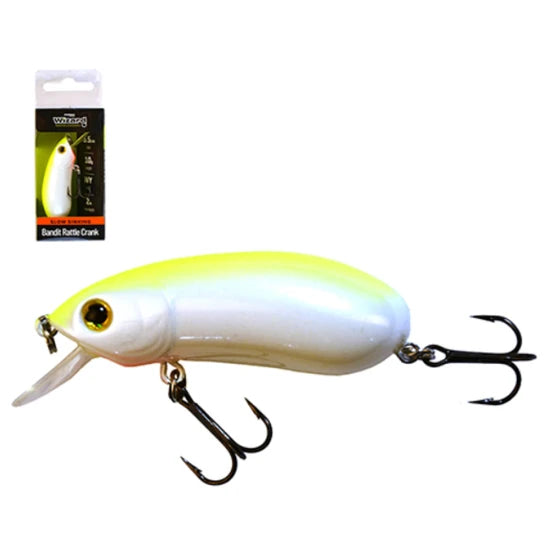 Vobler Wizard Bandit Rattle Crank, Slow-sinking, Culoare Wy, 5.5cm, 10g, 1buc/pac