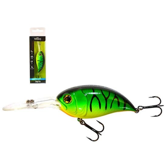 Vobler Wizard Deep Fat Floating, 7cm, 17g, Culoare Ct, 1buc/pac