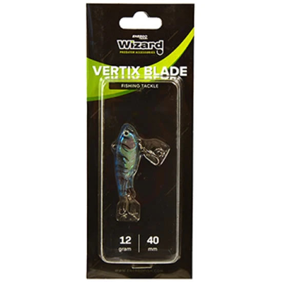 Vobler Wizard Lipless Vertix Blade, B Blue, 4cm, 12g