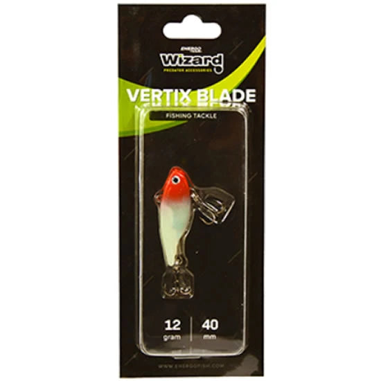 Vobler Wizard Lipless Vertix Blade, Rh Red Head, 4cm, 12g