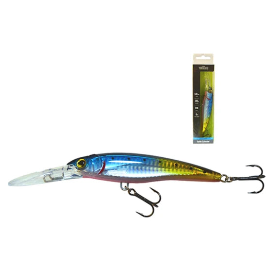 Vobler Wizard Ratlle Subwater Floating, 12cm, 30g, Culoare He, 1buc/pac