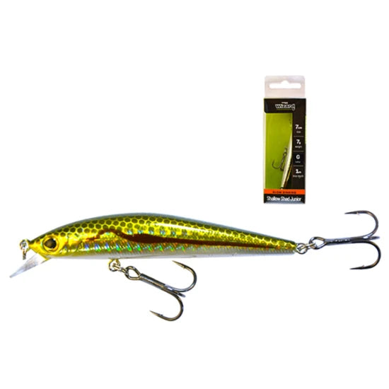 Vobler Wizard Shallow Shad Junior Slow Sinking, Culoare G, 7cm, 7g, 1buc/pac