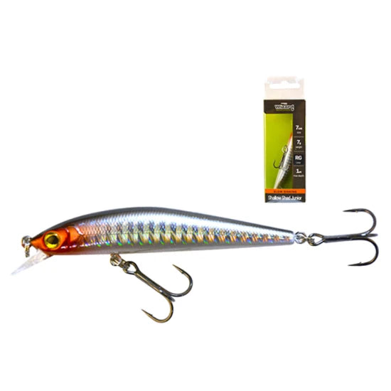 Vobler Wizard Shallow Shad Junior Slow Sinking, Culoare Rg, 7cm, 7g, 1buc/pac