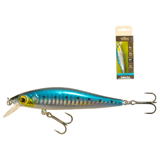 Vobler Wizard Shallow Shad Slow Sinking, Culoare Bl, 9cm, 12g, 1buc/pac
