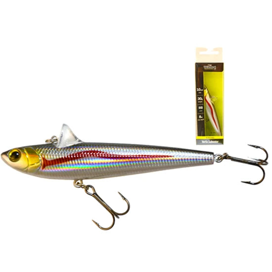 Vobler Wizard Vertix Subwater, Sinking, Culoare Rb, 11cm, 30g, 1buc/pac