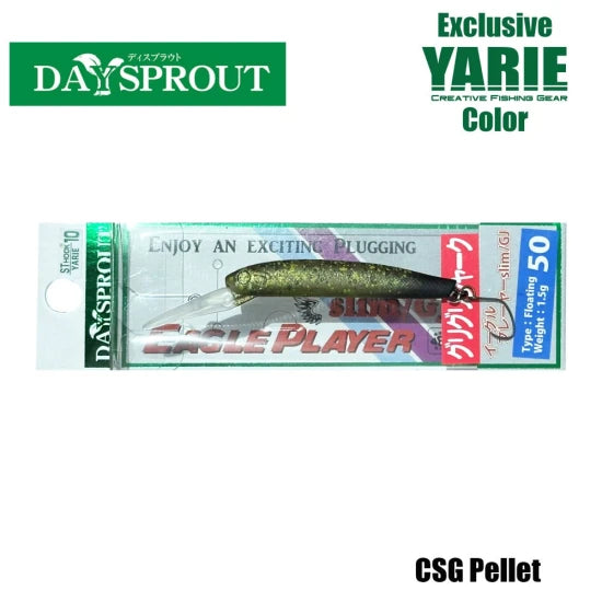 Vobler Yarie Daysprout Eagle Player, Csg Pellet, 5cm, 1.5g