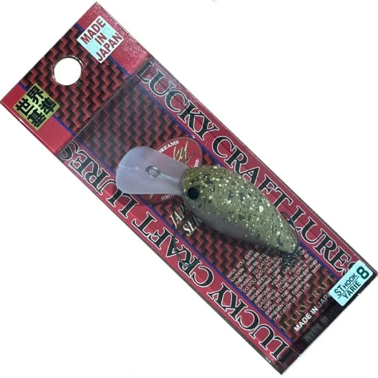 Vobler Yarie Lucky Craft Yr Deep Cra-pea, Mastu Pelle, 3.4cm, 3.0g