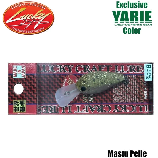 Vobler Yarie Lucky Craft Yr Deep Cra-pea, Mastu Pelle, 3.4cm, 3.0g