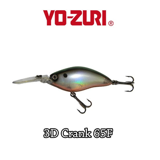 Vobler Yo-Zuri 3D Crank Floating 6.5cm 17g culoare PTS