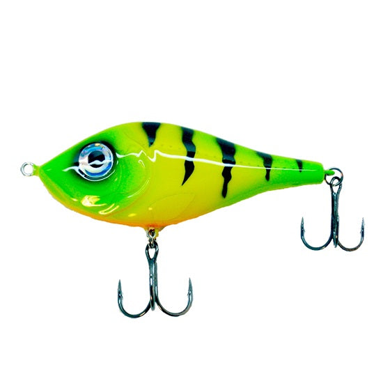 Vobler glider GV Lures Fire Tiger k80 8cm  22Gr Floating